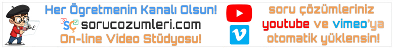 soru çözümleri